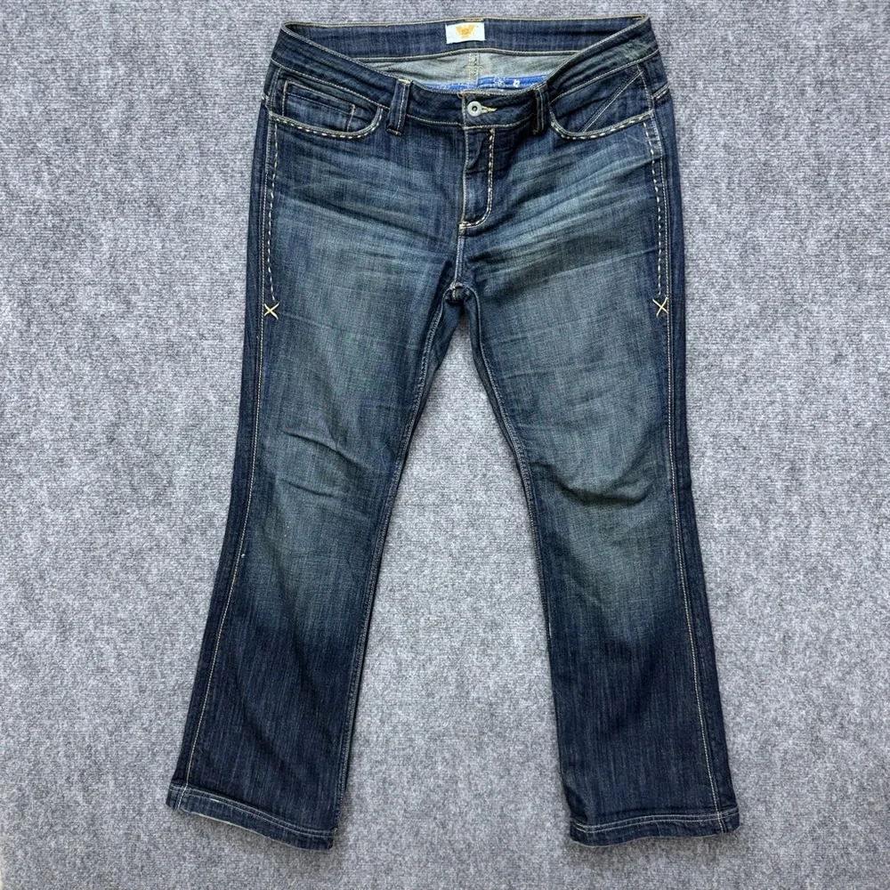 antik Denim  Bootcut‎ jeans women's size 32 32x30  distressed wpn2932